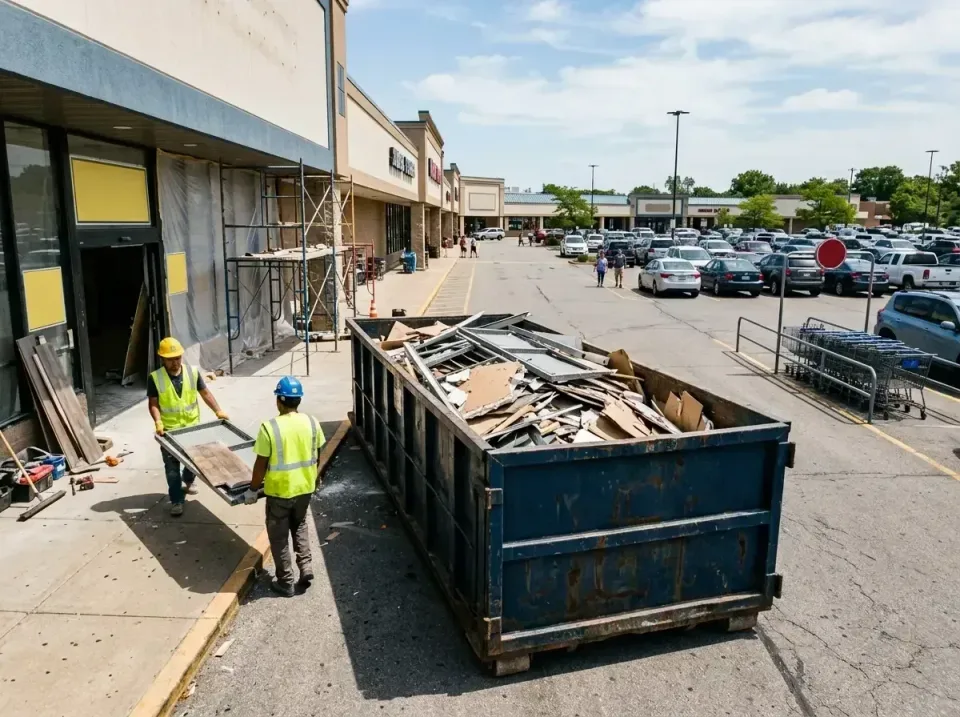 retail-store-renovation-debris-003 — frequently asked questions, Roll-off Dumpster Rentals in Bridgeport, PA